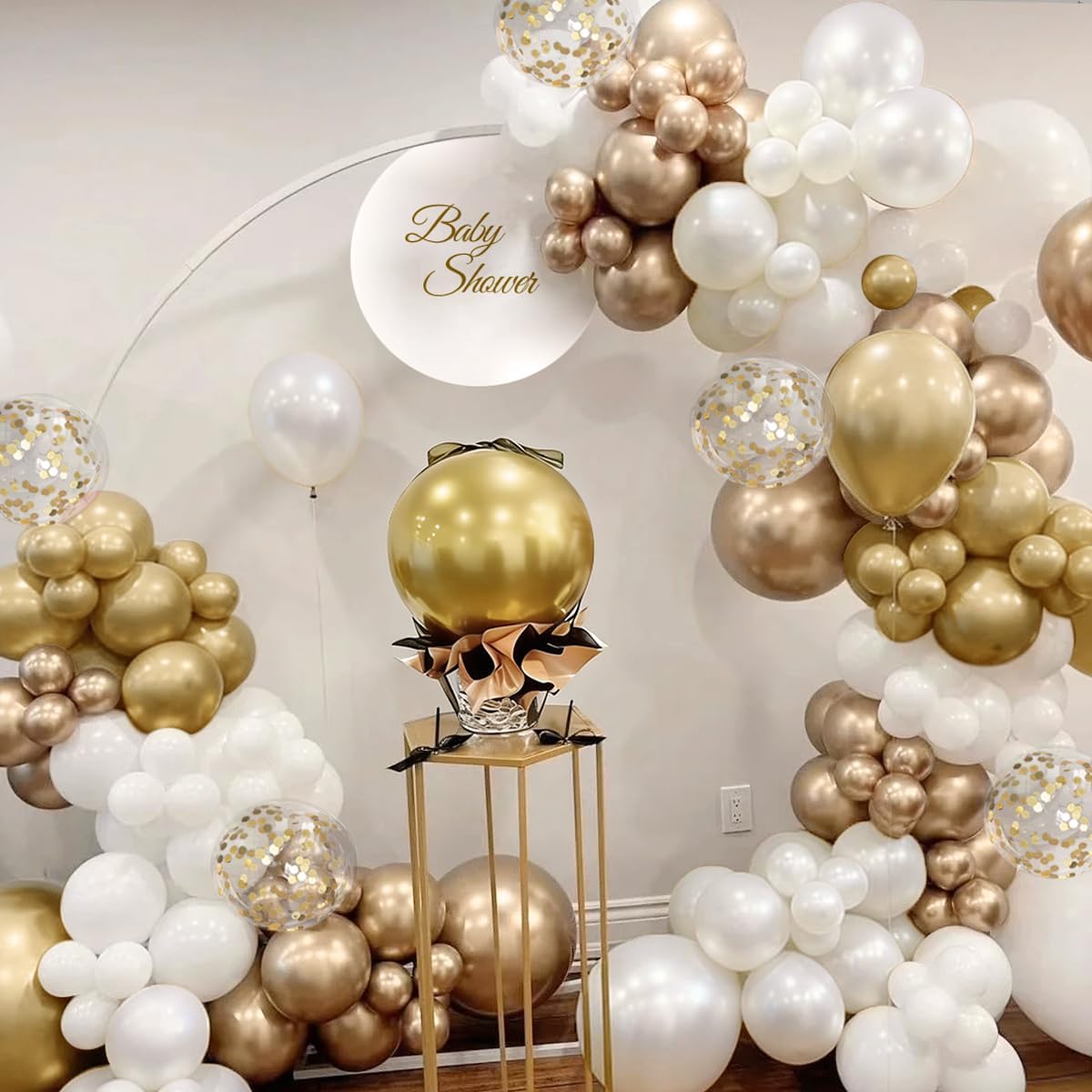Champagne & Ivory Balloon Garland Kit