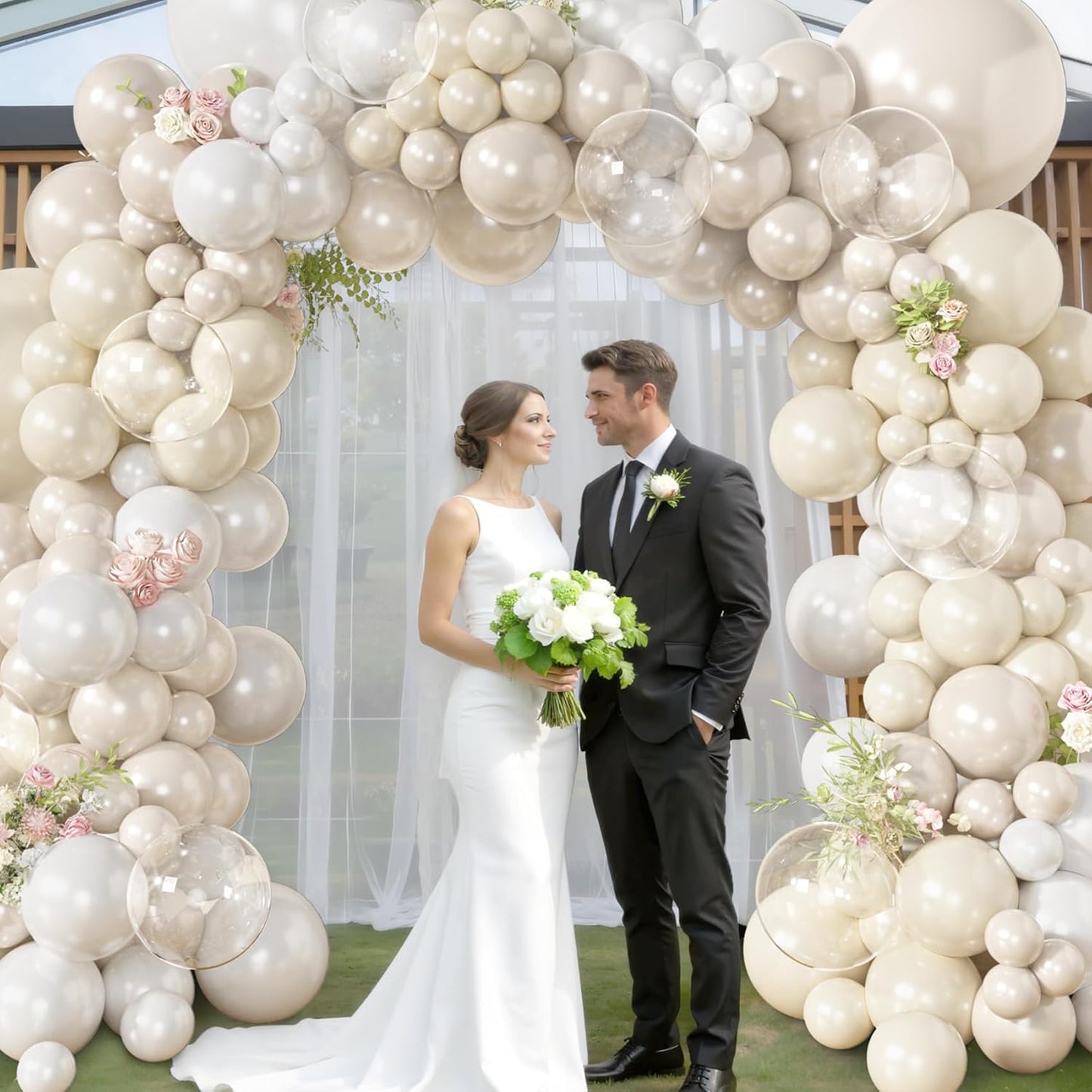Neutral Beige Balloon Arch Kit