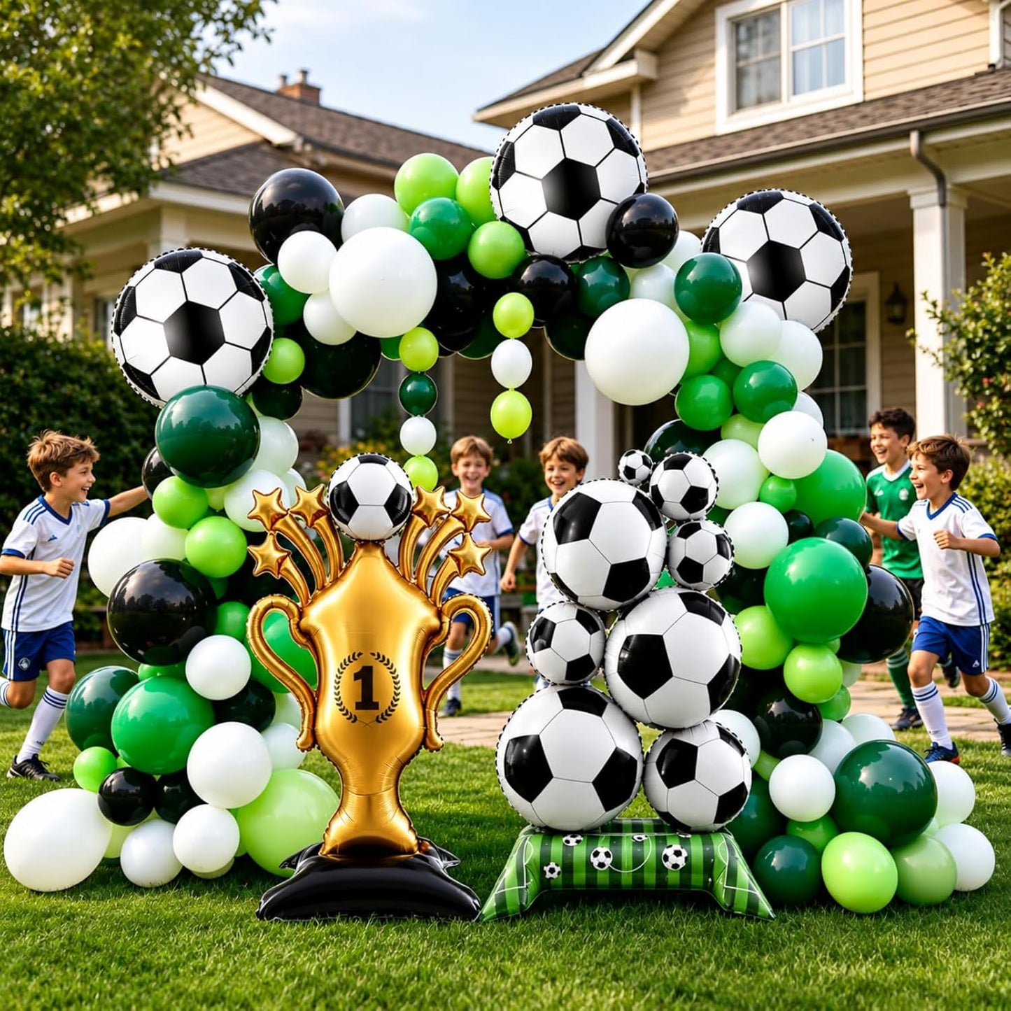 Soccer Game Day Balloon Arch Kit