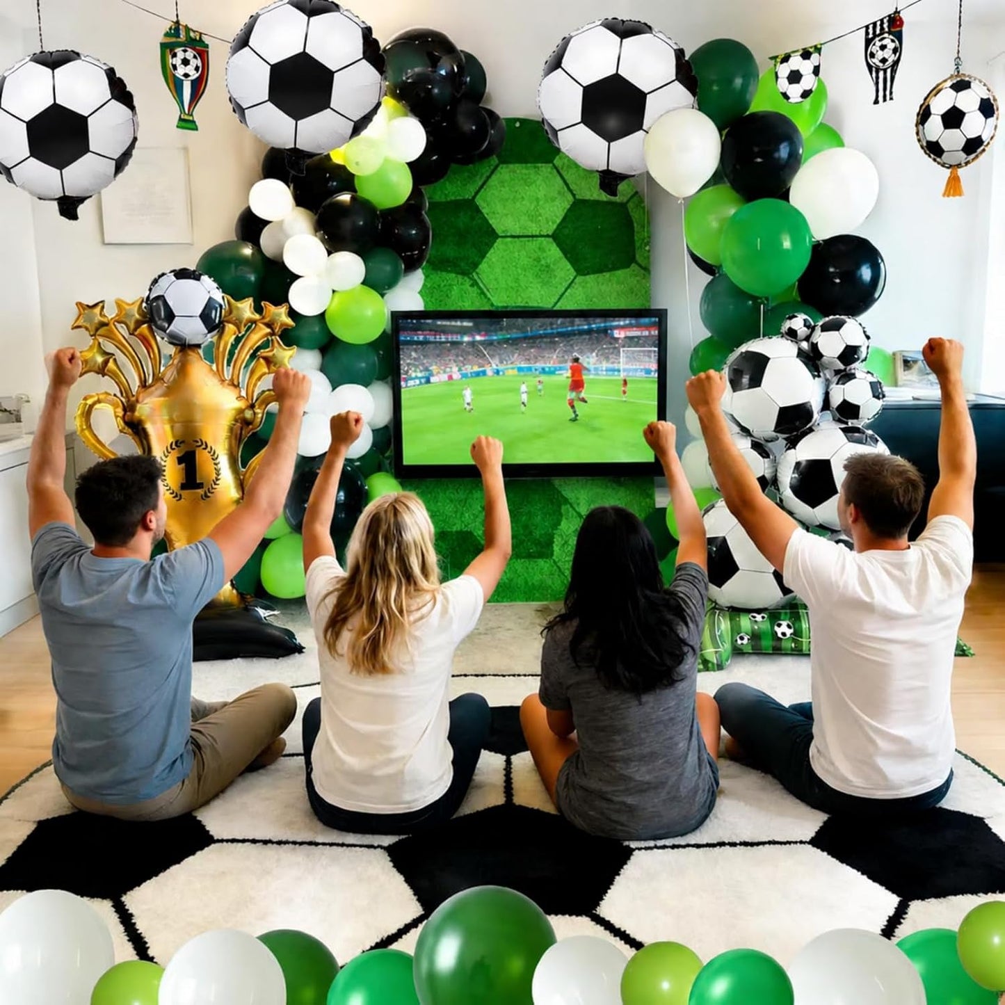 Soccer Game Day Balloon Arch Kit