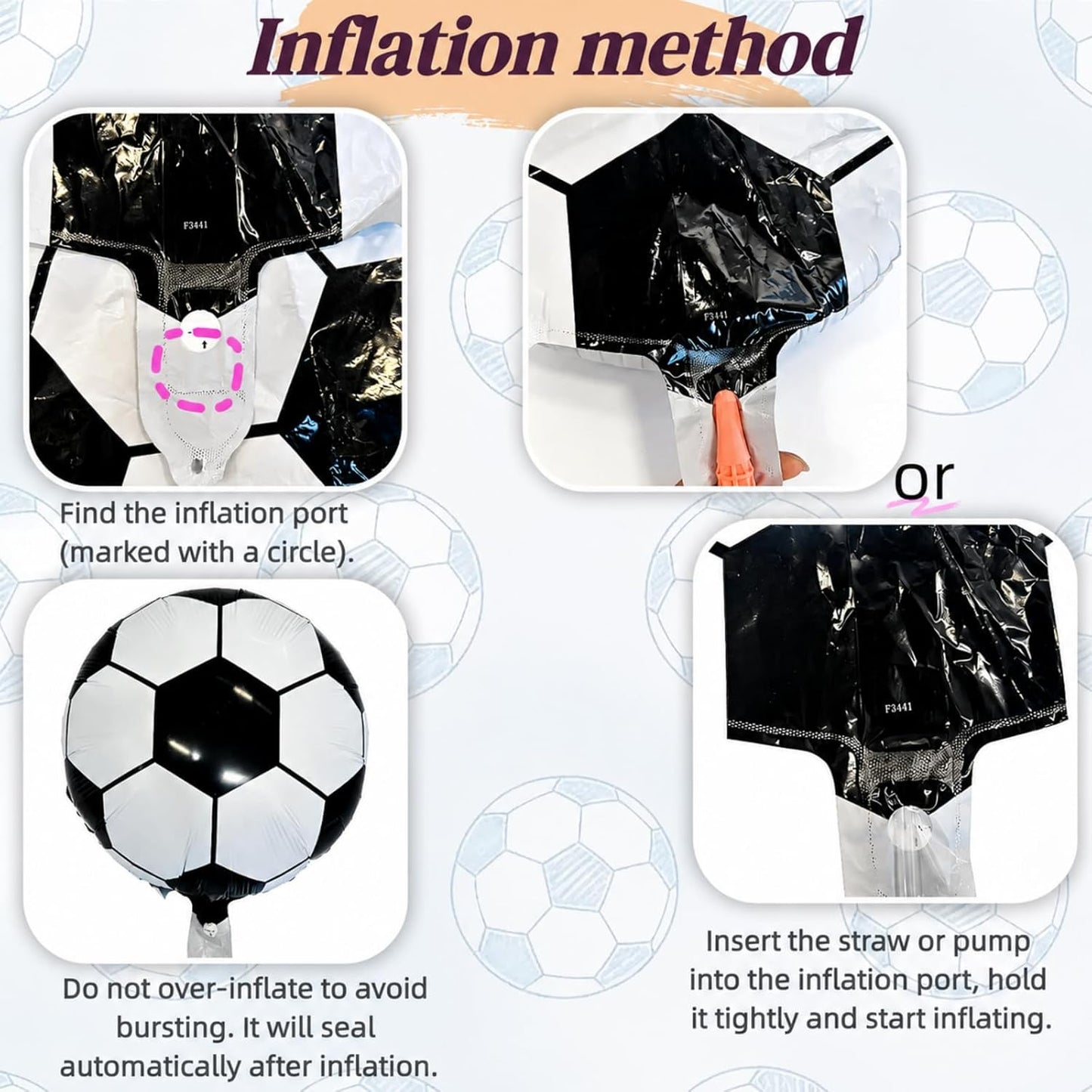 Soccer Game Day Balloon Arch Kit
