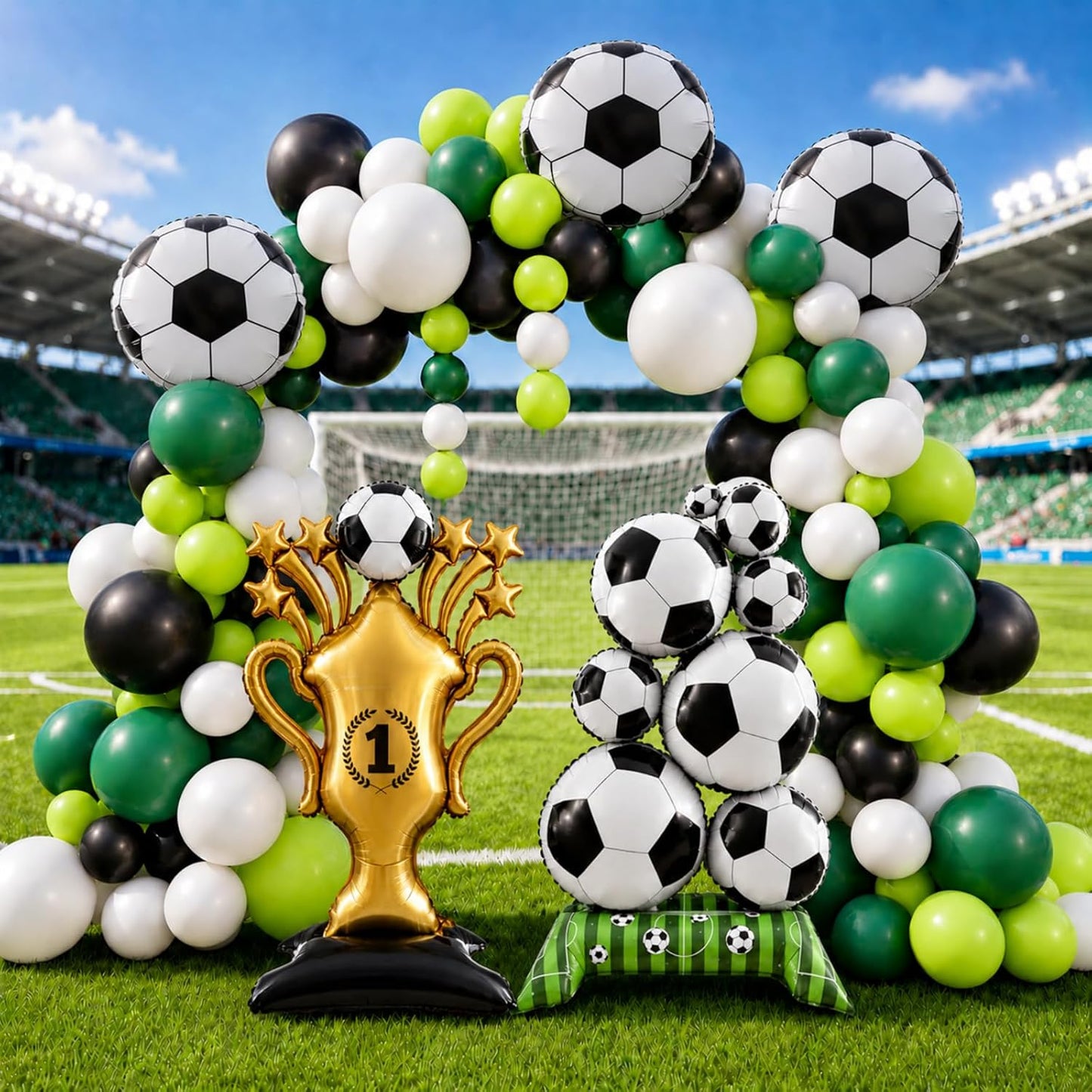 Soccer Game Day Balloon Arch Kit