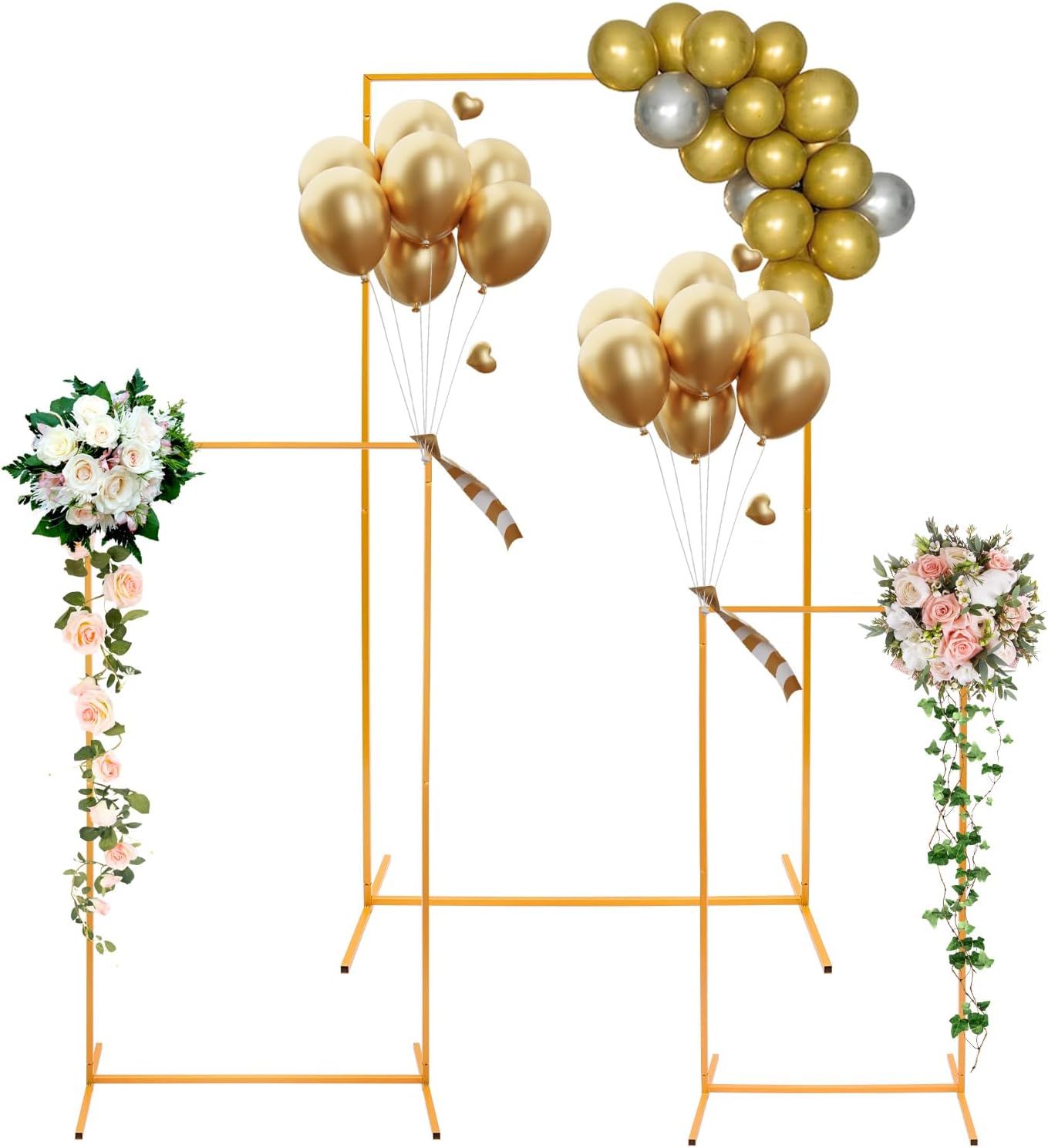 Gold Arch Backdrop Stand Set